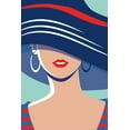 thumbnail image 2 of Escalante, Omar 13x18 Gold Ornate Wood Framed with Double Matting Museum Art Print Titled - Beach Chic III, 2 of 4