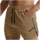 thumbnail image 1 of pstuiky Pantalones cortos para hombre, Pantalones cortos de culturismo elásticos con cordón y bolsillo informales a la moda para hombre Pantalones cortos de golf, 1 of 6