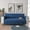 Navy #5, variant on Reversible Couch Cover For Cushion Couch Sofa Cover For Dogs Water Resistants Furniture Protector Cover With Foam Sticks Elastic Straps For Pet Cats