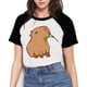 thumbnail image 5 of Camiseta de capibara para mujer, camisetas Kawaii, camiseta divertida de Capibara, camisetas Harajuku, ropa femenina, moda kawaii Y2k 90s, 5 of 5