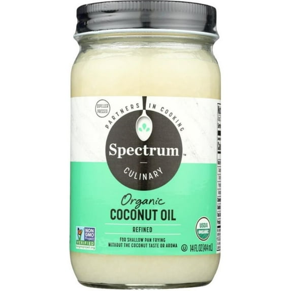 6 Pack - Spectrum Essentials Organic Coconut Oil, 14 oz