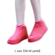 thumbnail image 5 of Sonducket Cubiertas de zapatos de látex impermeables, cubierta de lluvia antideslizante reutilizable, Protector de pie para deportes de Accesorios de calzado Rojo L, 5 of 6