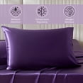 thumbnail image 3 of 22 Momme Silk Pillowcase - Plum, 3 of 13