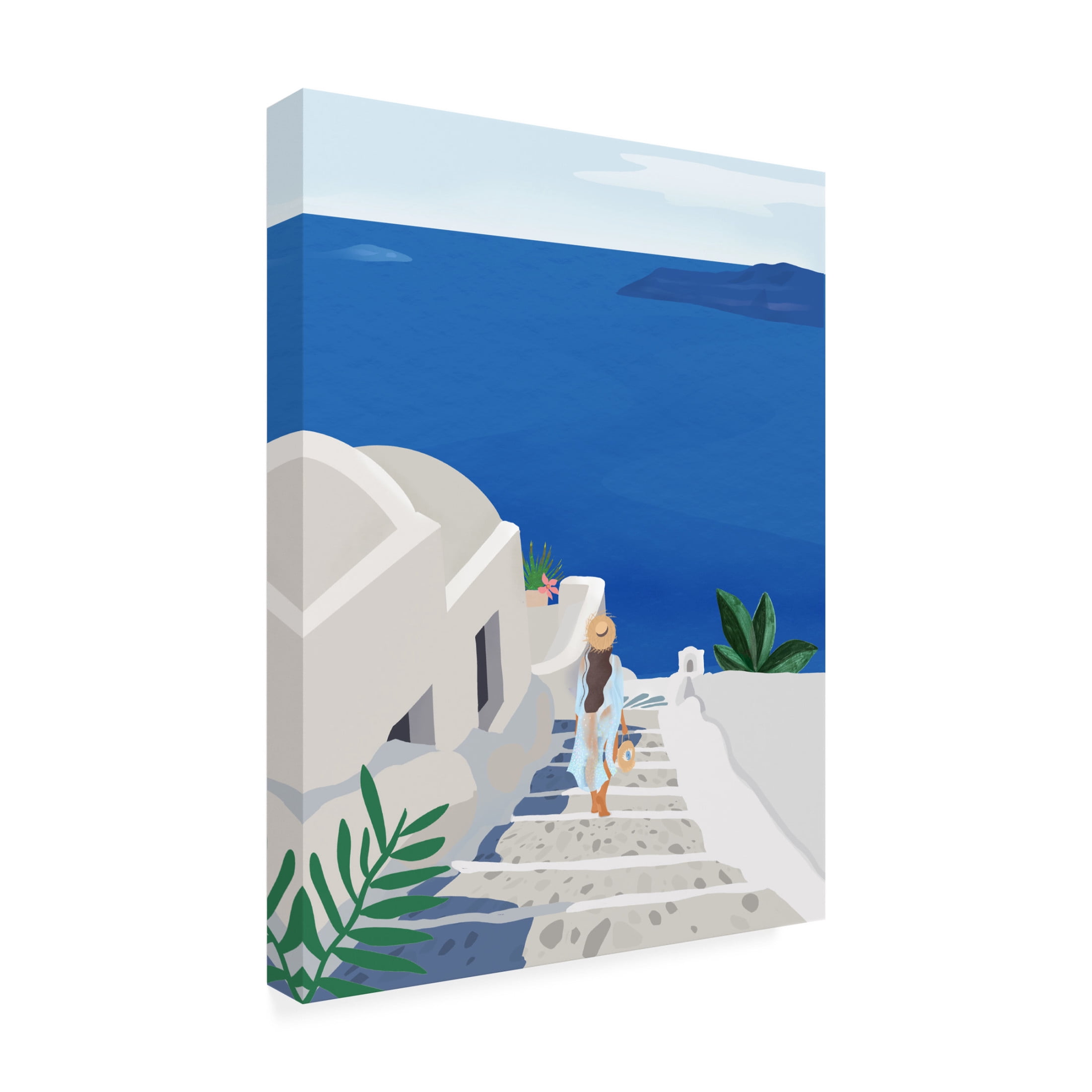 Trademark Fine Art Petra Lizde Into the Blue Canvas Wall Art