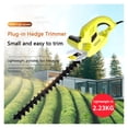 thumbnail image 4 of Electric Hedge Trimmer Portable Hedge Trimmer Power Tools Garden Pruning Machine 600W 1750r/min ,Easy to Use, 4 of 6