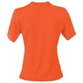thumbnail image 2 of Women's High Visibility Short-Sleeve T-Shirt with Pocket, Non-Certified, Orange, Large, SAFEGEAR, 2 of 2