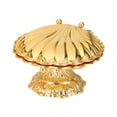 thumbnail image 1 of veasfak Seashell Fruit Bowl Creative Fruit Holder for Kitchen Counter Snacks Parties 20cmx23cmx13cm, 1 of 9
