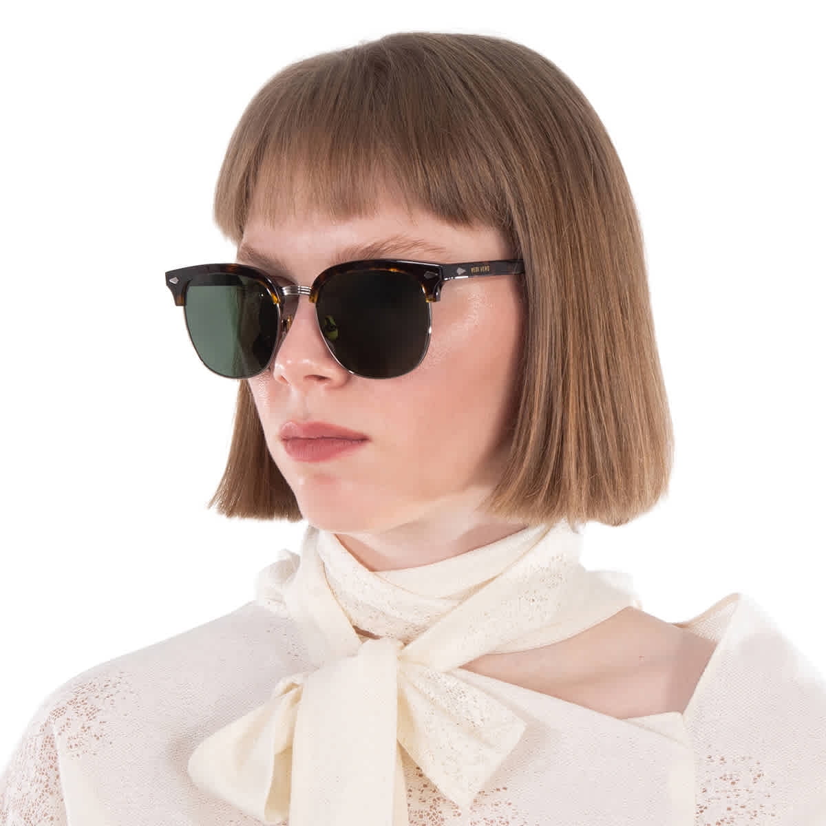 Armani Exchange Grey Mirrored Silver Square Unisex Sunglasses