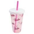 thumbnail image 3 of Vaso de Plástico Reutilizable Ambient 21 Diseño Barbie Rosa 739 mililitros, 3 of 4