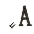 thumbnail image 5 of Rustic House Number 3 inch Vintage Decorative Cast Iron Metal Alphabet Letters Wall Sign Hanging Address Name Sign Letter(A), 5 of 5