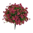 thumbnail image 4 of Jardín Artificial Flower Estaca decorativa Estaca decorativa Regalo de estaca, fácil de instalar, decoración del césped del adorno para patio patio Rosa, 4 of 8