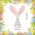 thumbnail image 2 of Decoraciones de Pascua, adornos de Pascua, regalos de Pascua, accesorios de Pascua, decoraciones para árboles de Navidad, orejas, decoración festiva para fiestas, 3 piezas de decoraciones superiores, 2 of 4