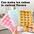 thumbnail image 4 of 250 Counts Disposable Ice Cube Bags with Funnels, Ice Cube Mold Trays, Easy Stackable Release Cooler Bag for Food Drink，Self-Seal Freezing Maker, 4 of 6