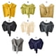 thumbnail image 3 of Minnieouse Mantón de senderismo de invierno para mujer, pañuelo de estilo informal para banquete de boda, capa transpirable, Poncho para mujer, Accesorios de disfraces Negro Minnieouse AP013386-04, 3 of 6