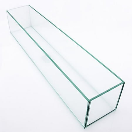 Vasesource Rectangle Floor Gl Pot Planter