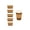 E, variant on Coffee Bread Sticky Notes,Food Theme Special Shape Self Stickers Pads,30 Sheets/Pad,for Party Gifts Decoration,Reminders,to-do Lists Sticky Supplies