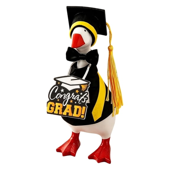 Lzobxe Porch Goose Clothes Sunflower Goose Costume, Spring Geese Clothes with Sunglasses and Straw Hat for Seasonal Yard Lawn Patio Garden Outdoor