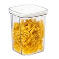thumbnail image 2 of Airtight Canisters Basdi Airtight Storage Canisters - 600Ml Plastic Pantry Organizers for Cereal, Flour & Sugar, Twist-Lock Lids, Stackable, Bpa-Free, Keeps Food Fresh & Dry, Twist Lock Container, 2 of 3