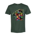 thumbnail image 3 of Dean Russo The Only Person Dog Lover Mens Premium Tri Blend T-Shirt, Forest Green, XX-Large, 3 of 6