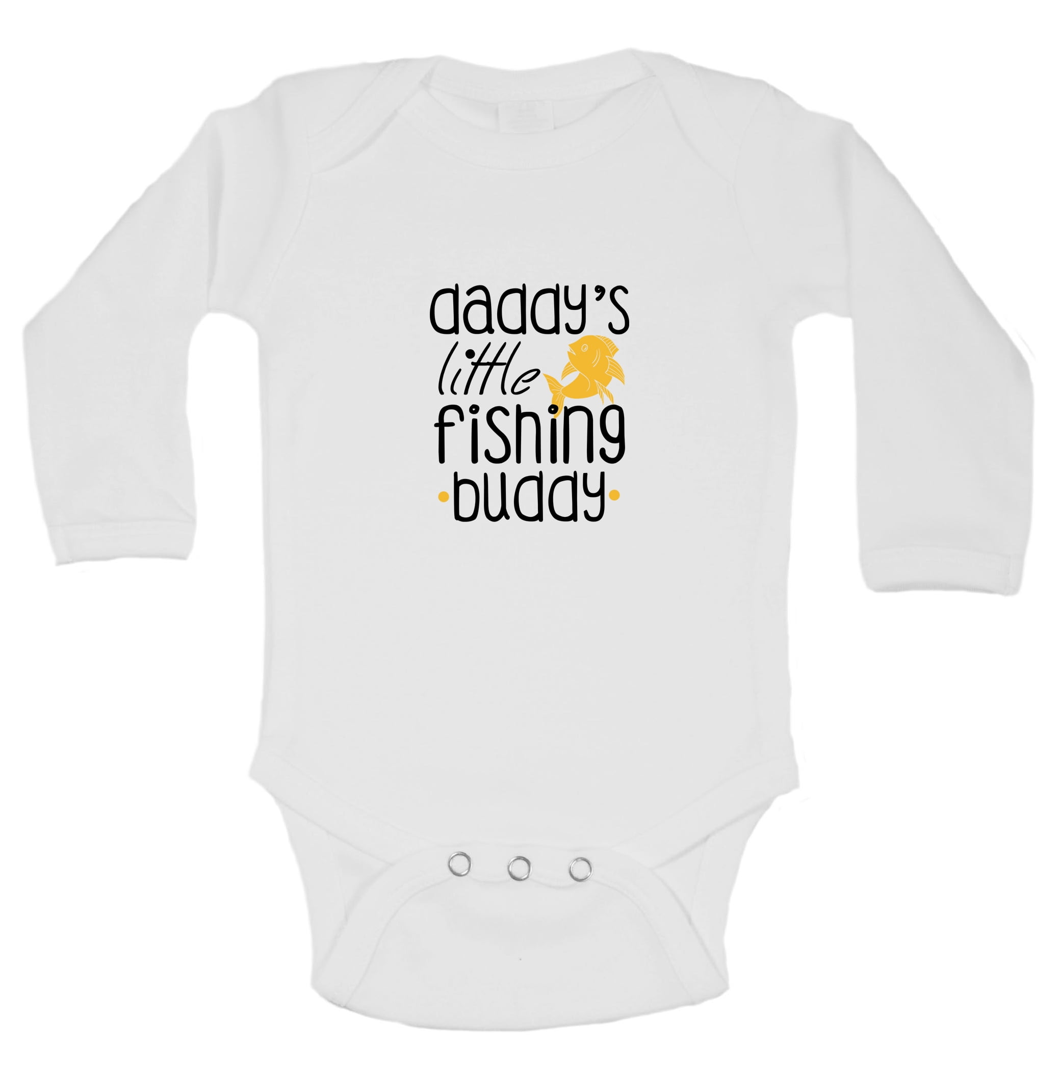 daddy's fishing buddy onesie