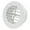 White, variant on Baystate A10‑3345VP Heating and A/C Register 4 Inch interior diameter, 5-3/8 inch outside diamter