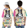 thumbnail image 5 of Welcome to Border Collie Classroom Teacher Dog Mom All Over Print 3D Baseball Shirt Borders Dog Lovers Gifts Idea Softball Sport - 02015, 5 of 6