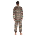 thumbnail image 4 of FORMRS Onesies Pajama for Adults Unisex Hoodie Winter Jumpsuit One Piece Sleepwear, Sizes S-2XL, Tribal Art, 4 of 7