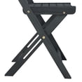 thumbnail image 6 of Safavieh Gallo 3 Piece Outdoor Contemporary Wood Balcony Bistro Set, 6 of 11