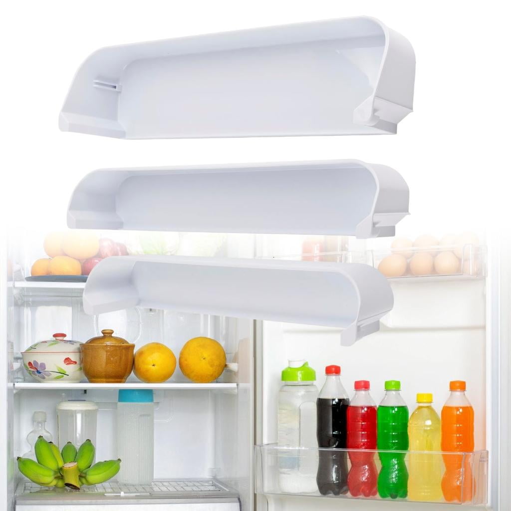 Refrigerator Door Shelf Replacement ABS Texture Refrigerator Storage Shelf