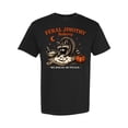 thumbnail image 3 of HD HANDICHI DESIGN Unisex Jimothy Raccoon Bakery Cotton Crew Neck T-Shirt, 3 of 6