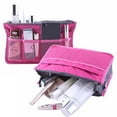 thumbnail image 4 of Bolso Cosmético de Viaje Portátil con Doble Cremallera Multifuncional Material de Poliéster Función de Almacenamiento 28 X 165 X 85 Cm ​​Organizador para Mujeres ANGGREK  Otros, 4 of 8