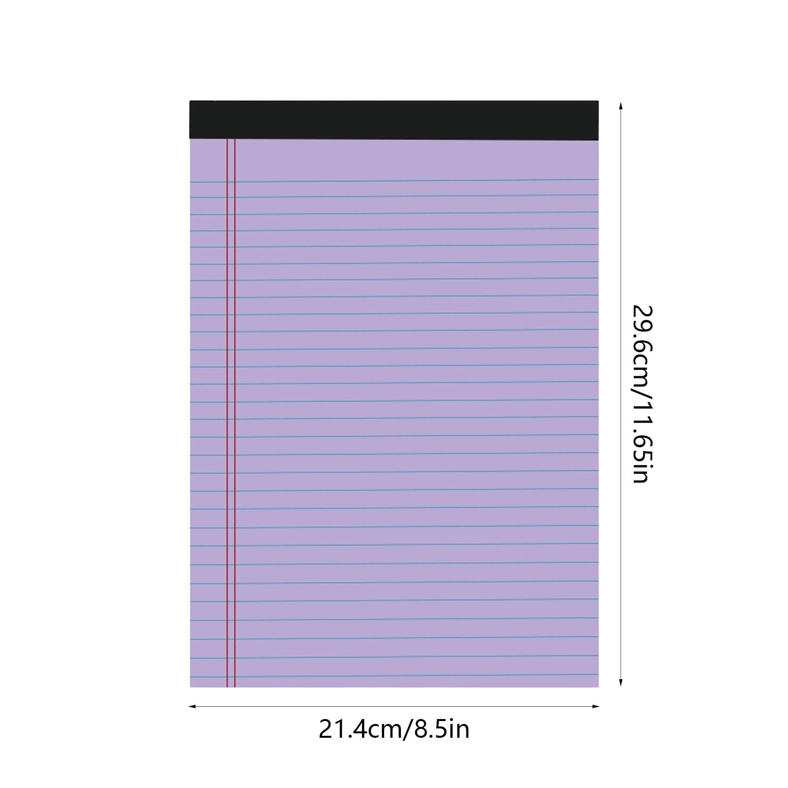 Msgweeeg Small Notebook Journaling Notebooks A4 Paper Notebook Horizontal Line Tearable Note Memo Planner Notepads