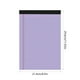 thumbnail image 3 of A4 Ruled Notebook Set | Horizontal Lined Tearable Notepad | Planner Journal | Thick Paper | Flip Over Binding | 4 Pack | White Yellow Blue Pink Purple Green | 11.65x5.00in | 100 Pages Each, 3 of 6