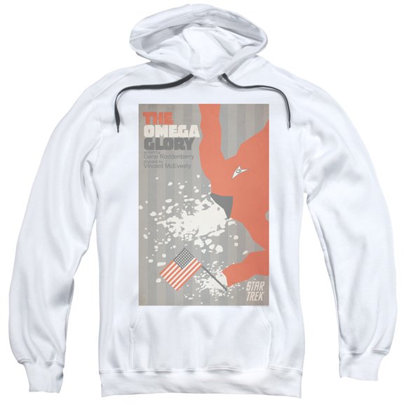 Star Trek Tos Episode 52 Adult Pullover Hoodie Sweatshirt White