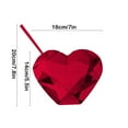 thumbnail image 3 of Red Heart Shaped Cup with Lid,Valentine's Day Heart Tumbler Gifts Plastic Heart Drink Cup Cups Reusable for Kids Adults Birthday Cocktail Valentines Party Favor Supplies, 3 of 5