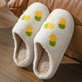thumbnail image 5 of YLYL Slippers for Women Men Cute Fuzzy Cozy Memory Foam House Indoor Outdoor Shoes, 5 of 5