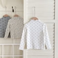 thumbnail image 5 of Mnyotv Girls' Long Sleeve T Shirt Spring Fall Clothes Polka Dot Printed Crewneck Tops Baby Girl Undershirts Size 5-6Y, 5 of 9