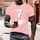 thumbnail image 1 of Tops para hombre, blusas y camisas de manga corta con cuello redondo para hombre, jersey informal con cuello redondo estampado para hombre, pantalones cortos deportivos para fitness, blusa de poliéste, 1 of 5