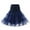 Navy, variant on Fgnfyis Women's Adult Dancing High Waist Pleated Short Skirt for Practice and Performance Navy S