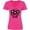 Hot Pink, variant on Inktastic Oldies but Goodies Records and Music Notes Women's V-Neck T-Shirt