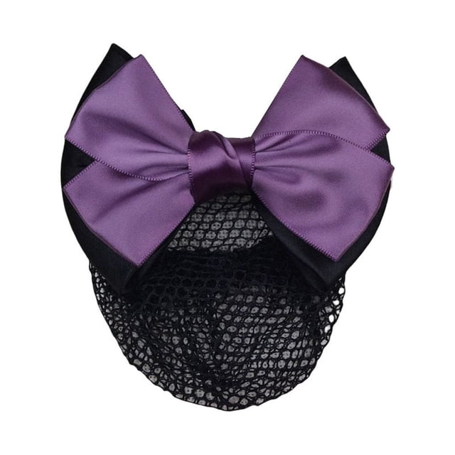 stanreset Hairnets For Bun With Invisible Effect For Professional Looks High Elasticity purple