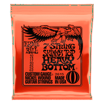 Ernie Ball Skinny Top Heavy Bottom Slinky 7-String Nickel Wound Electric Guitar Strings 10 - 62 Gauge