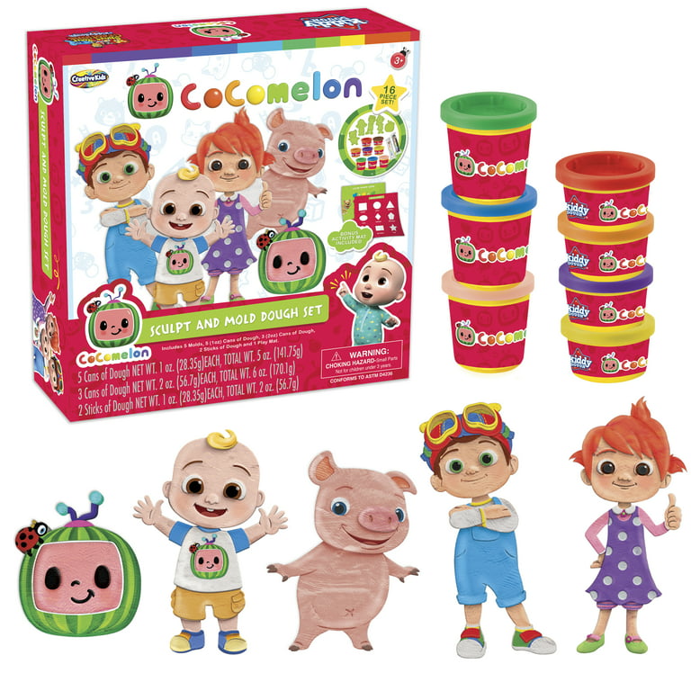 Cocomelon Decorate Your Own Water Bottle by Creative Kids - BPA Free  Toddler Water Bottle with 4 Sheets of Customized Stickers - DIY Arts and  Crafts 