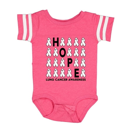 

Inktastic Hope- Lung Cancer Awareness Gift Baby Boy or Baby Girl Bodysuit