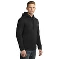 thumbnail image 4 of Sport-Tek ST290 Mens Repel Hooded Pullover, Black - 3XL, 4 of 6