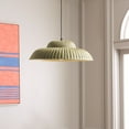 thumbnail image 2 of SAFAVIEH Destryn Bohemian Large LED Sage Paper Mache Pendant Light, 2 of 6