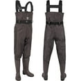 thumbnail image 2 of Bootfoot Chest Waders, Fishing Waders 2-Ply Nylon Waterproof Hunting Waders with Boot Hanger for Men and Women, 2 of 5