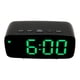 thumbnail image 3 of Reloj despertador digital con espejo y pantalla grande, LED, electrónico, para mesita de noche, escritorio y habitación., 3 of 14