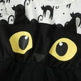 thumbnail image 6 of mgoYE Little Toddler Girls Halloween Cat Dress Outfits - Toddler Girl Pumpkin Dresses for Kids 2-7T|White 2-3 Years, 6 of 7