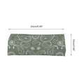thumbnail image 4 of Unique Bargains 1 Pc Perspiration-Wicking Headband for Yoga Deep Gray, 4 of 6
